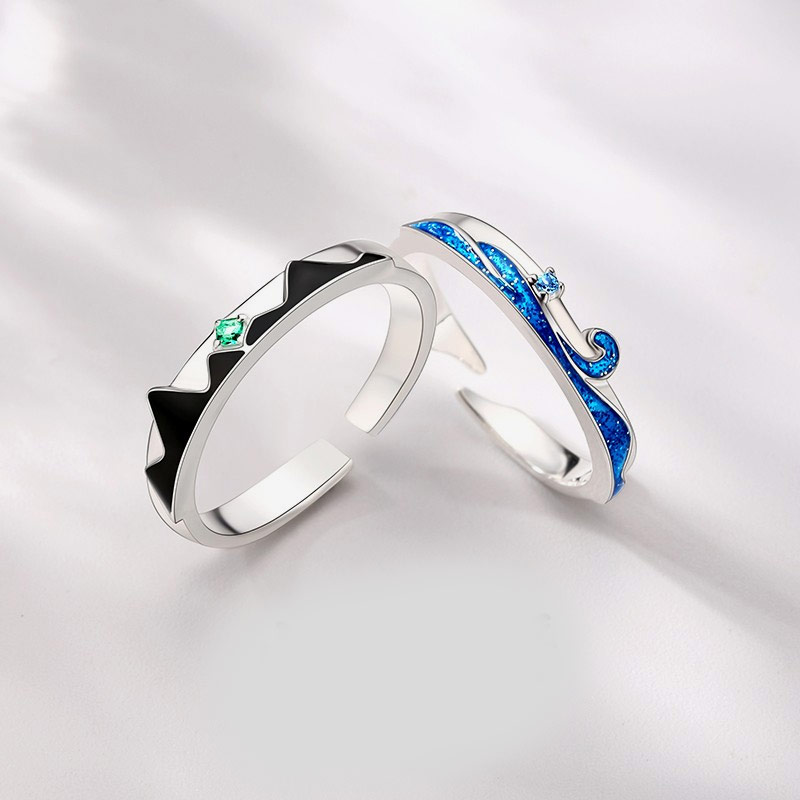 GLTEN 小众设计 情侣戒