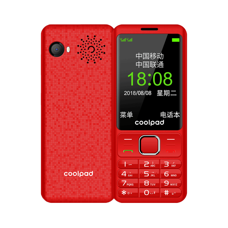 酷派大音量老年功能手机