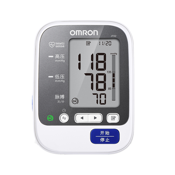 欧姆龙 蓝牙智能测量电子血压计