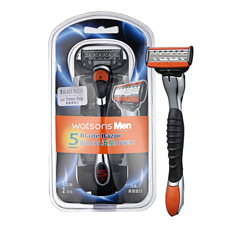 屈臣氏五层刀片剃须刀