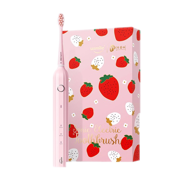 usmile 少女粉电动牙刷