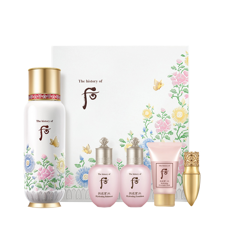 后 清颜顺滑 精华液礼盒