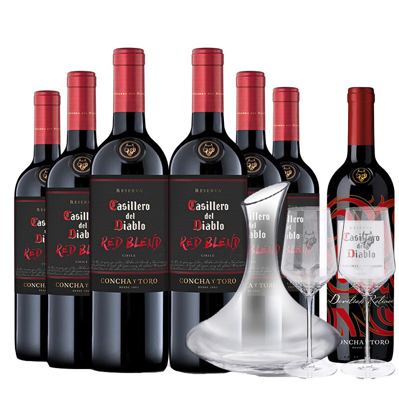 红魔鬼 智利原瓶进口红酒