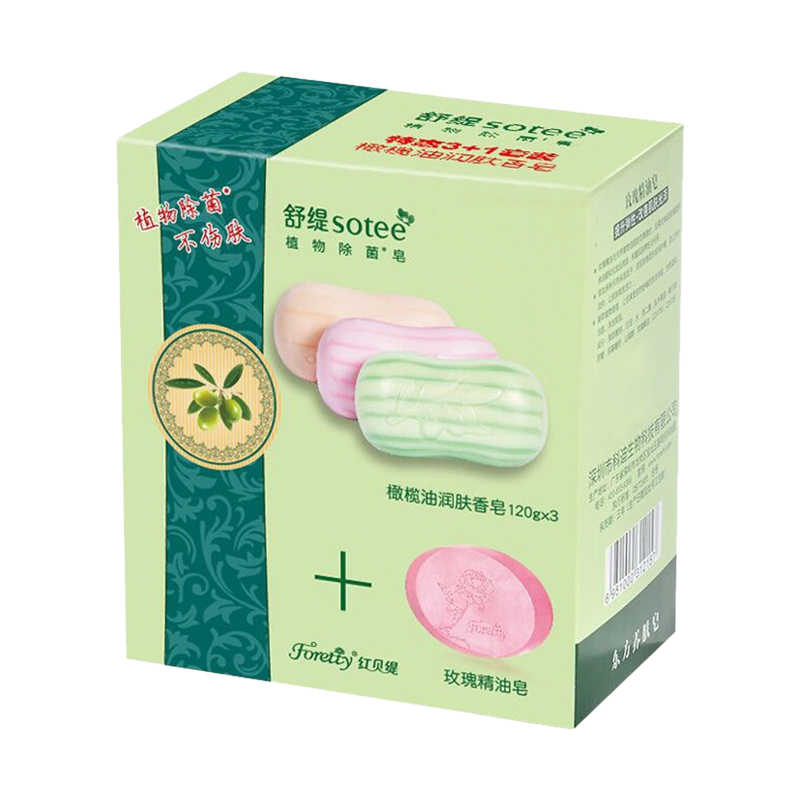 红贝缇 舒缇橄榄油润肤香皂