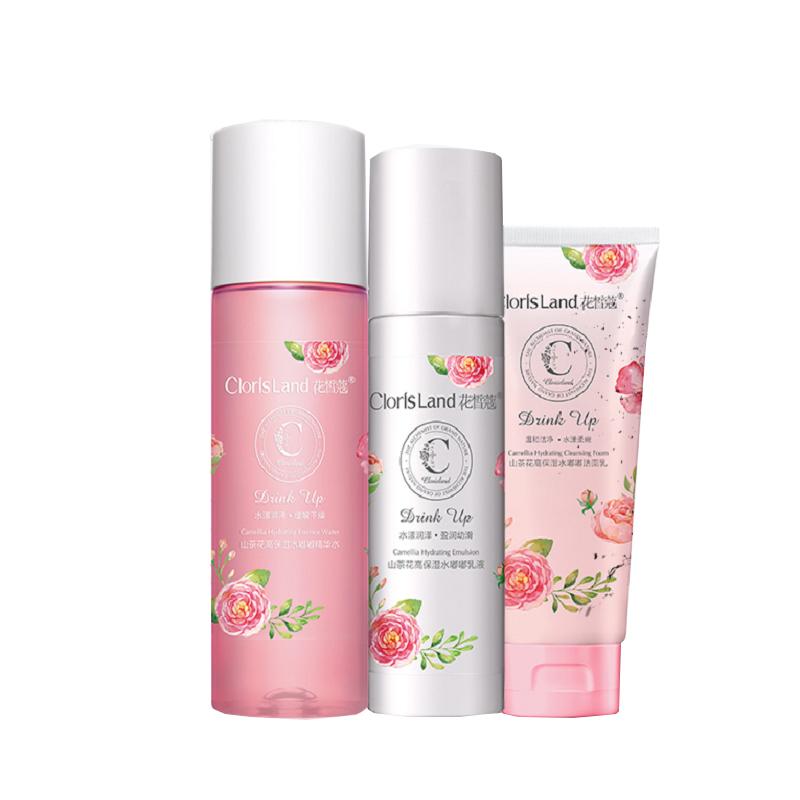 花皙蔻 山茶花滋养润肤套装