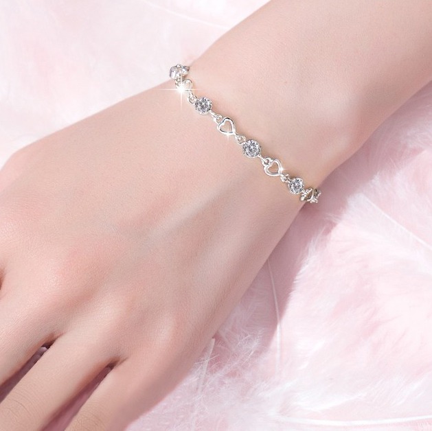 唯一 女士森系银手链