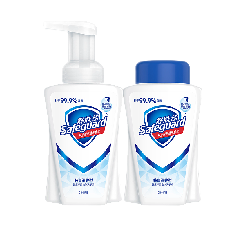 舒肤佳 纯白清香泡沫洗手液