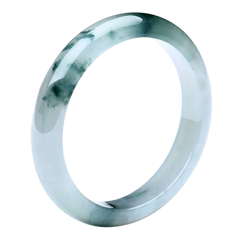 金一珠宝 天然翡翠冰糯玉镯