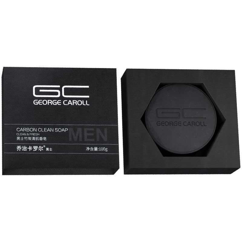 乔治卡罗尔 竹炭清香型香皂