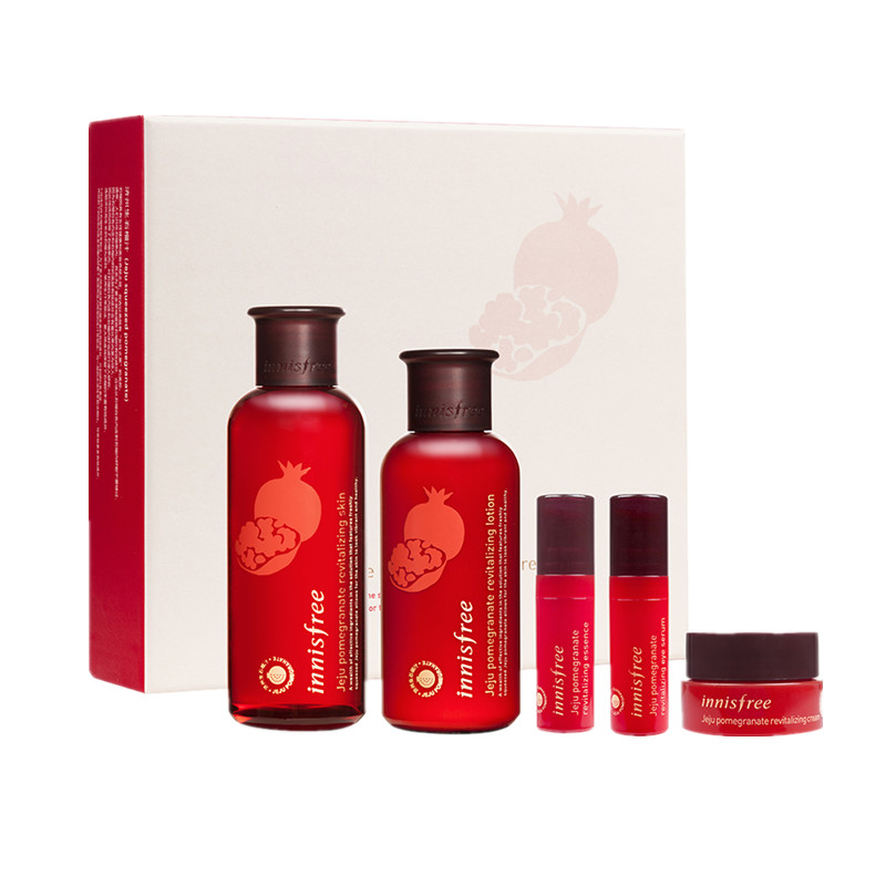 悦诗风吟 红石榴护肤水乳套装