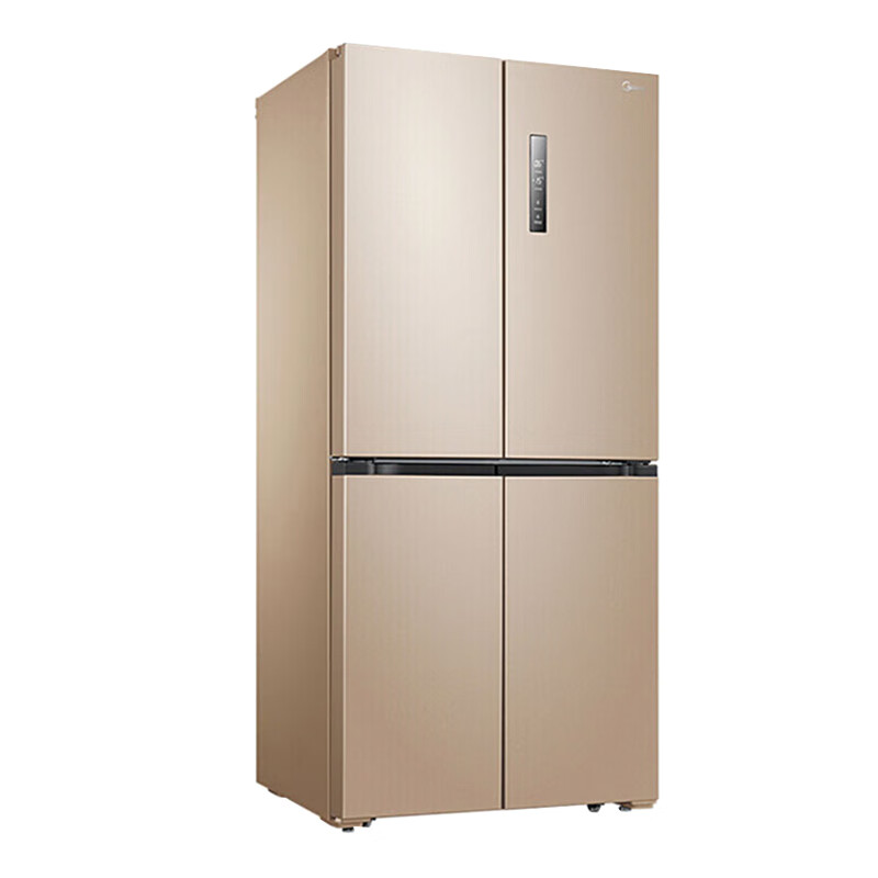 美的 十字对开门无霜冰箱