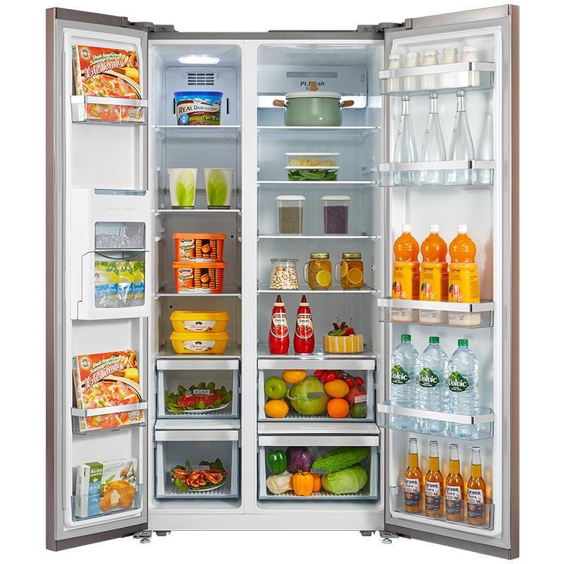 美的 铂金净味变频冰箱