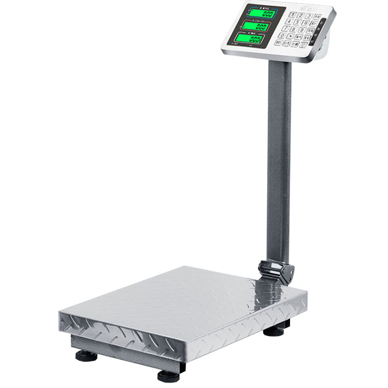 酷贝 不锈钢按键台秤