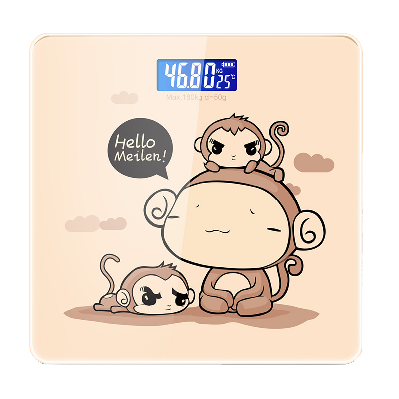 Meilen防滑脚垫电子秤