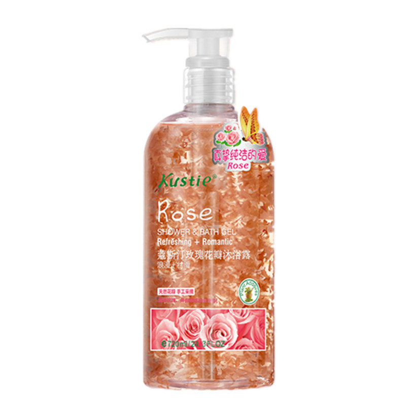 蔻斯汀 玫瑰系列玫瑰花瓣沐浴露