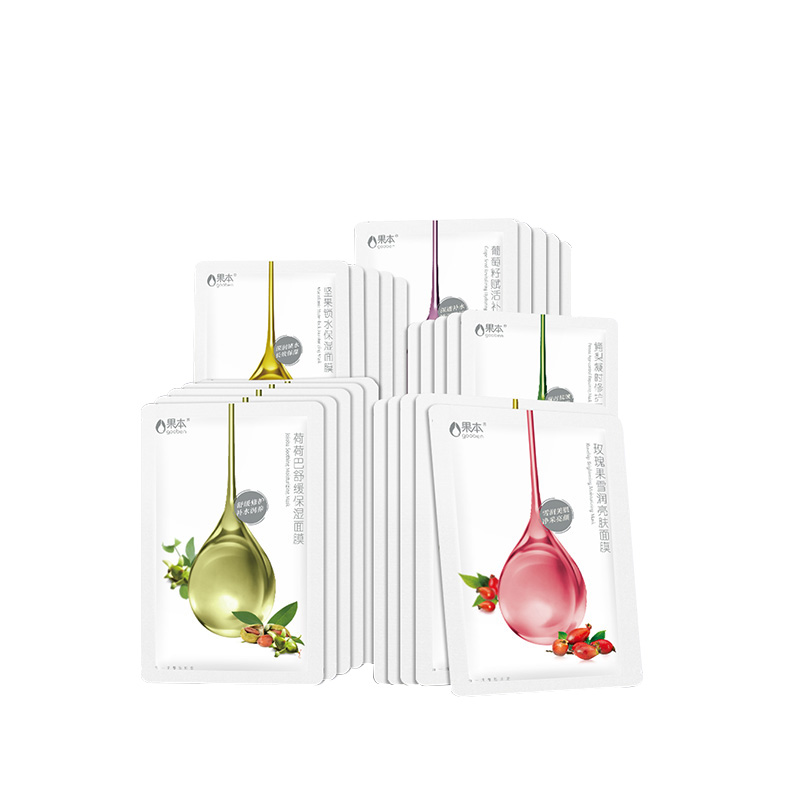 果本 雪润亮肤补水保湿 面膜