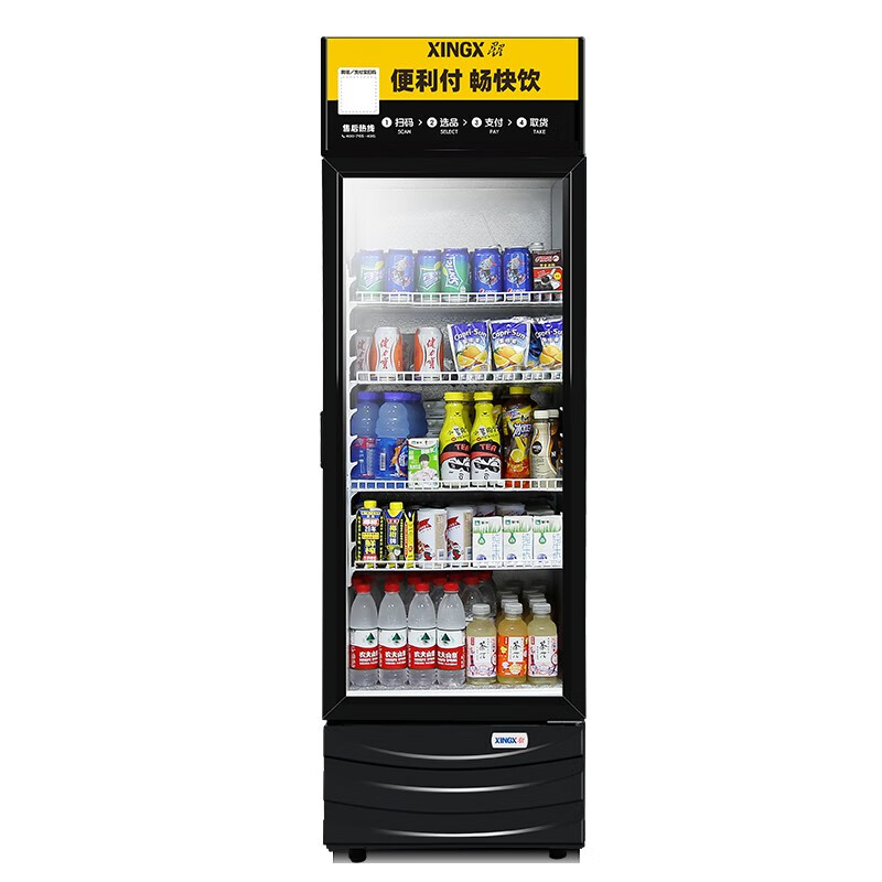 星星 商用立式单门展示柜