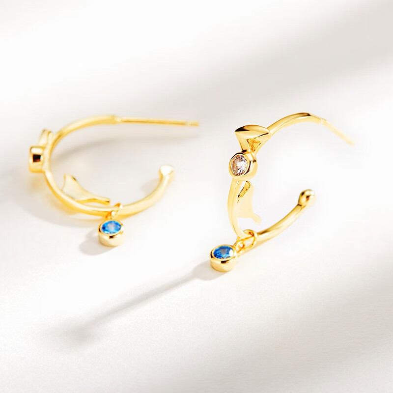 索缇朵 音符鸟耳饰