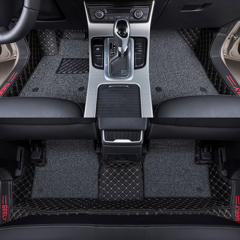 frie专车专用双层全包围脚垫