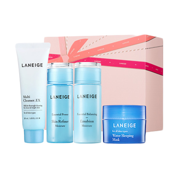 兰芝 矿物质离子水护肤套装