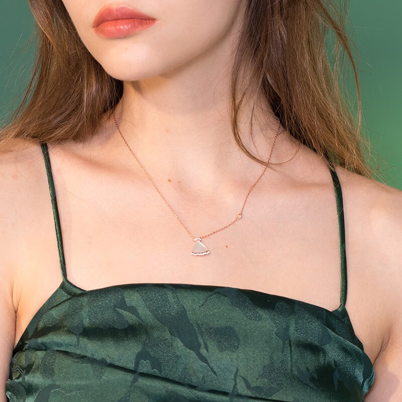 索缇朵 手工雕刻婚纱项链