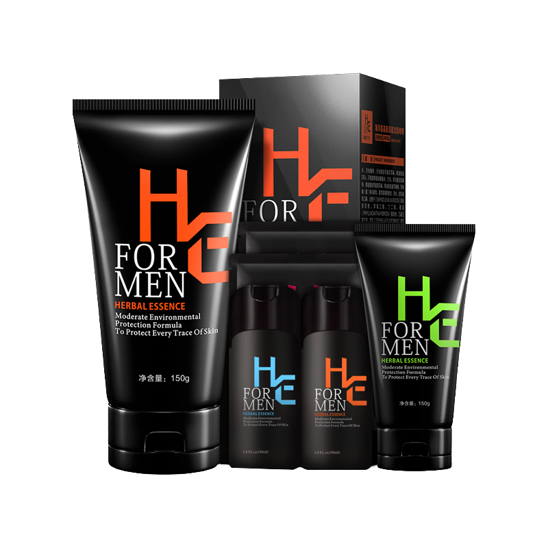 赫恩 美肤白皙控油男士洁面乳