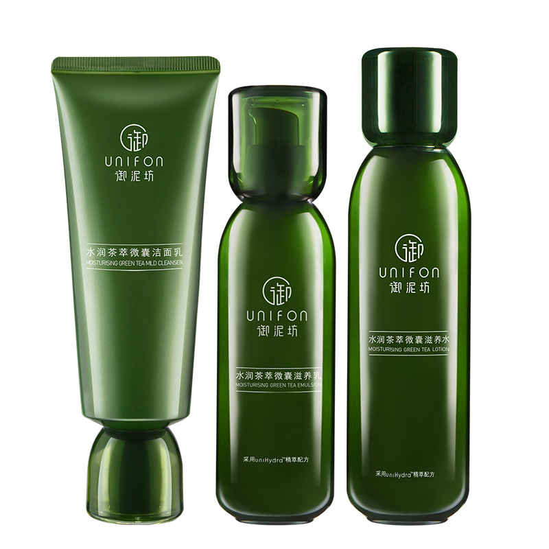 御泥坊 水润茶萃微囊护肤套装