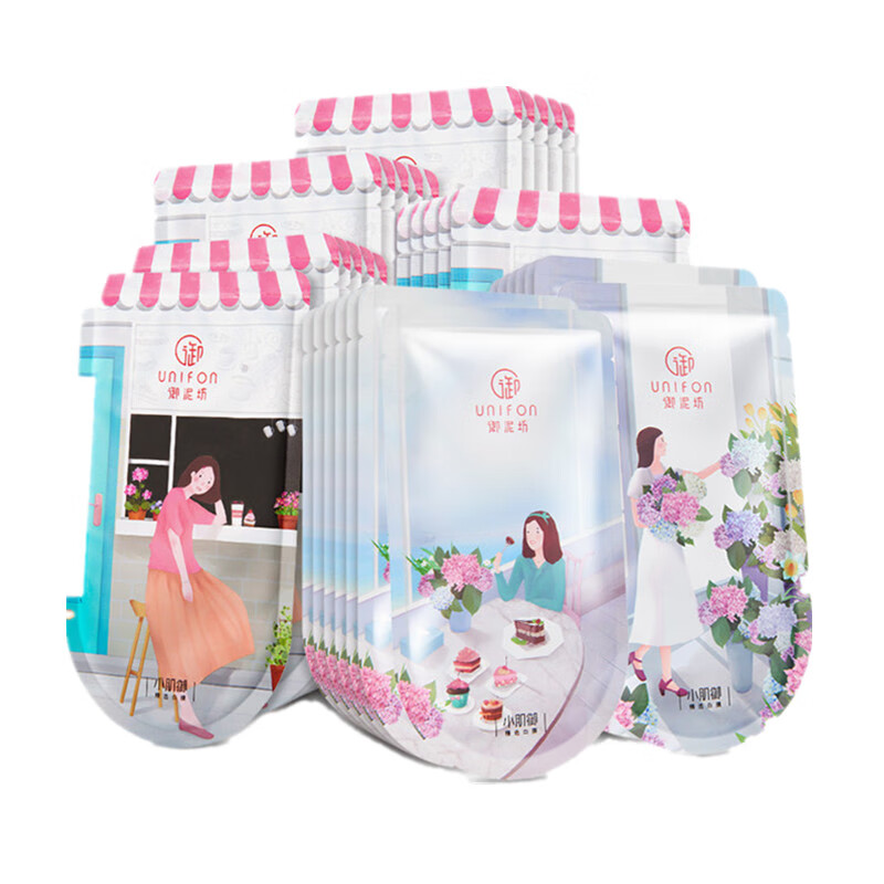 御泥坊 鲜果水嫩缤纷面膜套装