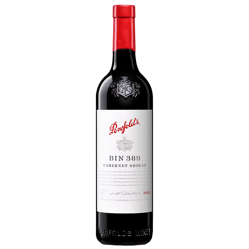 奔富 赤霞珠设拉子红葡萄酒