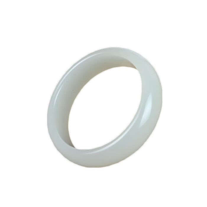 玉有情 羊脂玉手镯