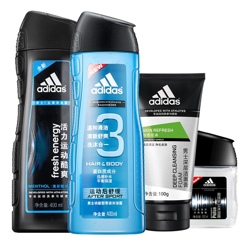 阿迪达斯 沐浴露活力芬芳