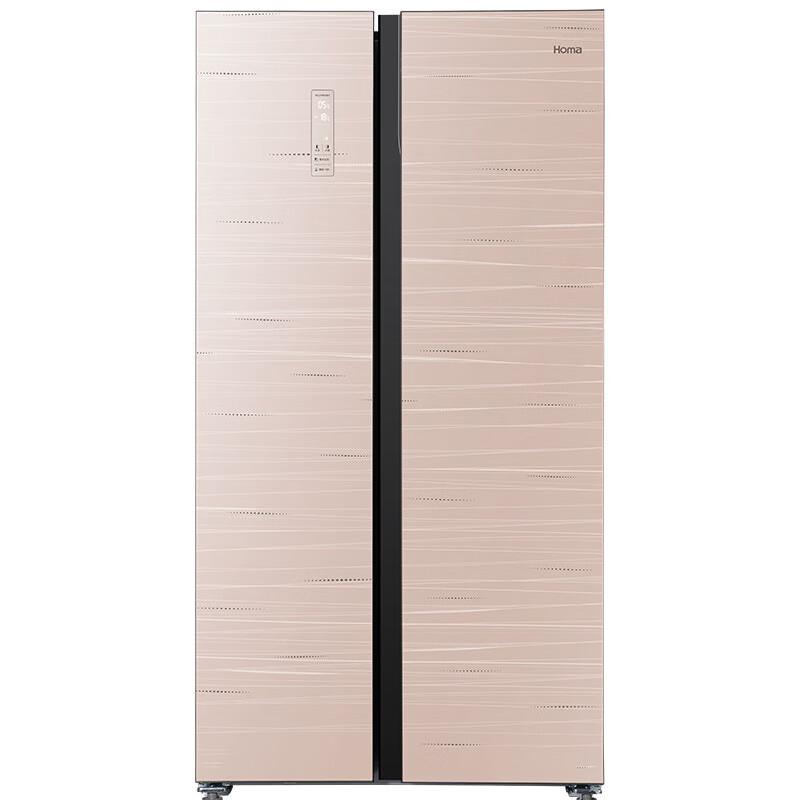 奥马 节能静音对开门冰箱