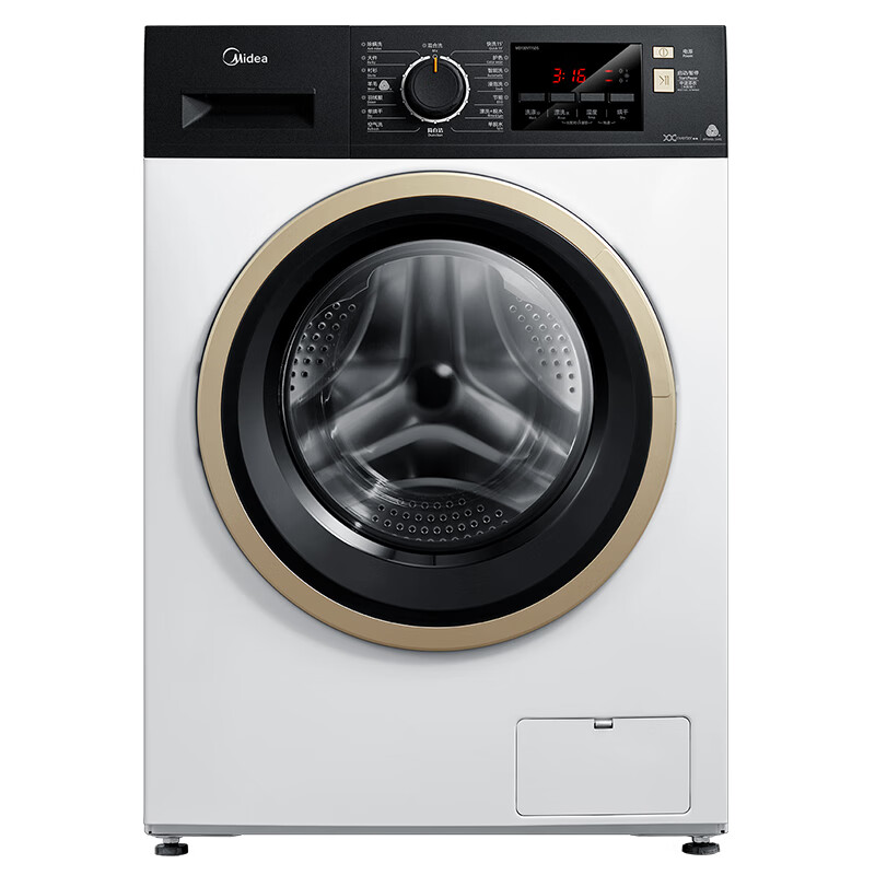 美的10公斤滚筒洗衣机