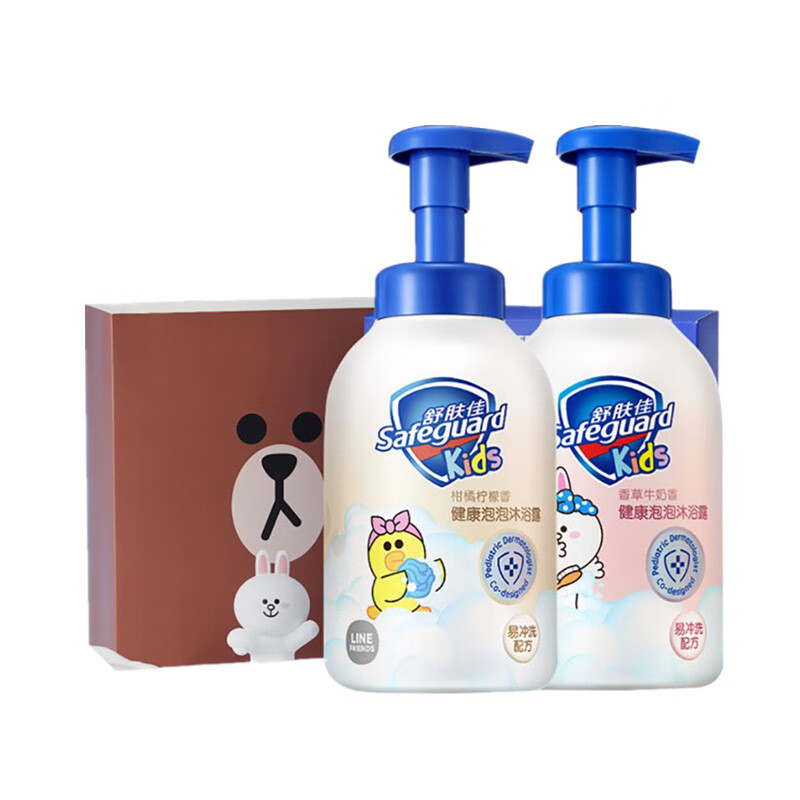 舒肤佳 健康萌友儿童泡泡沐浴露