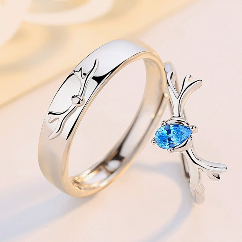 沫兰 味美 情侣戒指