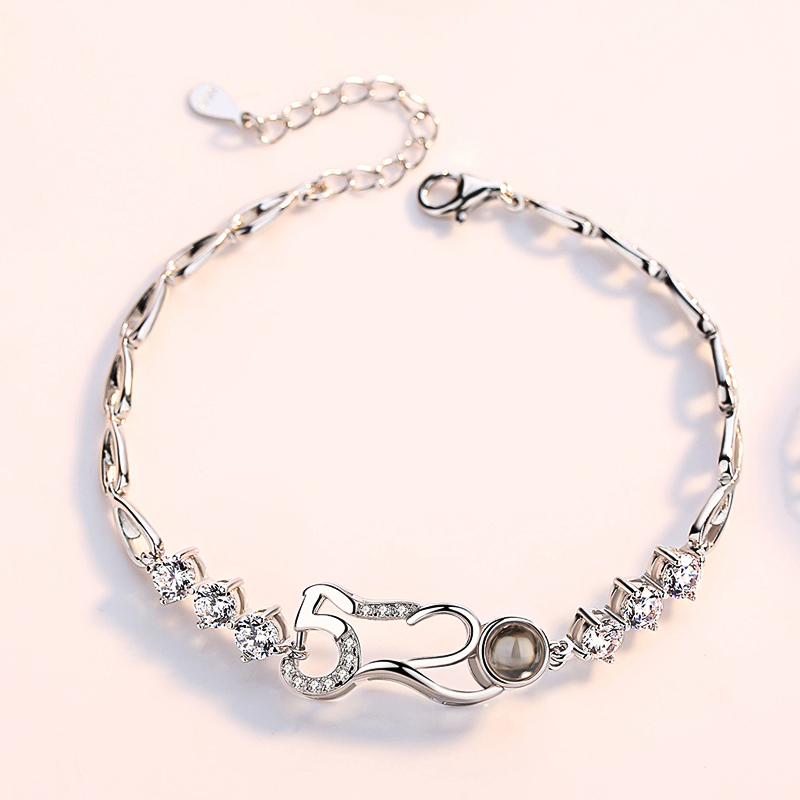 桑玛 简约投影手链影