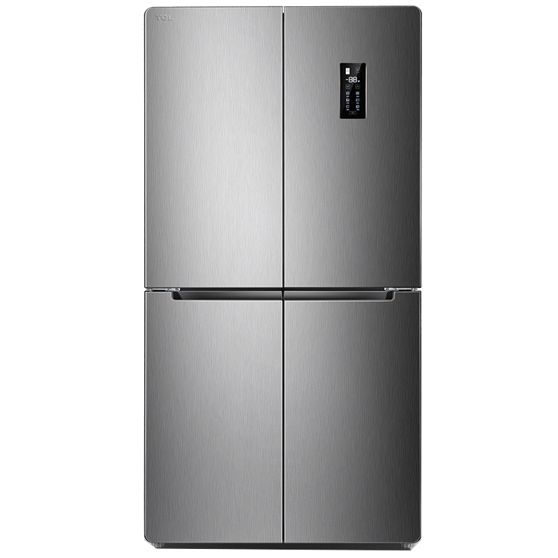 TCL 双变频十字开冰箱