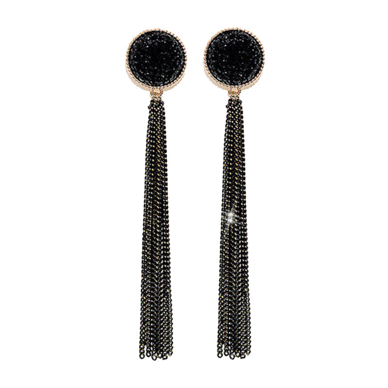 伊黛儿 复古大气 流苏耳环