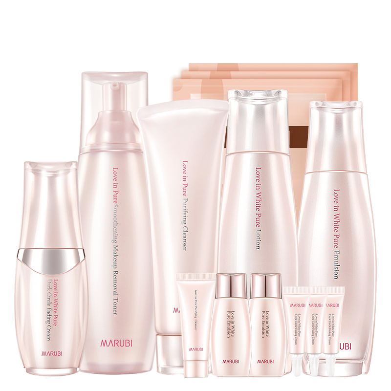 丸美 美白淡斑护肤品套装