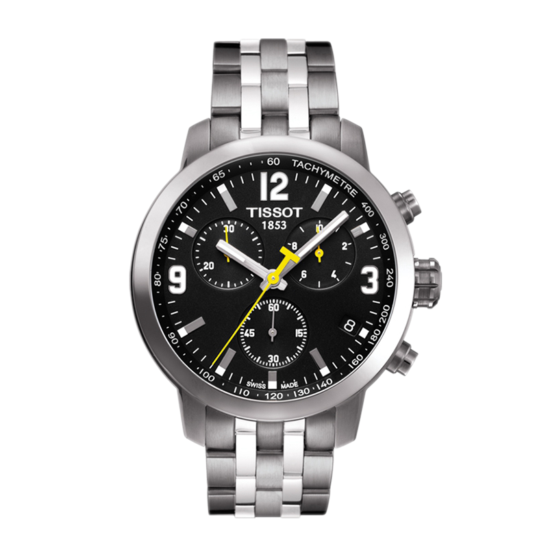 野狼军表钢带夜光表