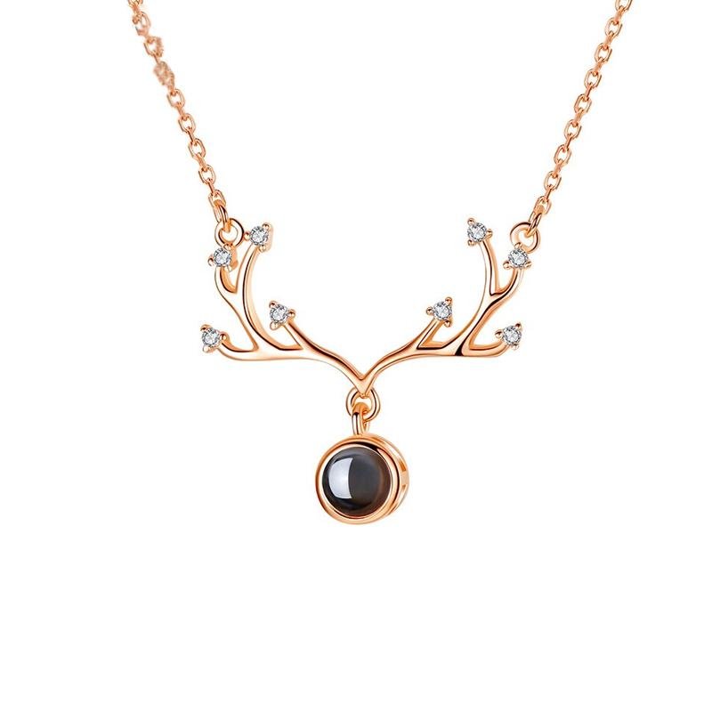 奢蒂 一鹿有你锁骨链