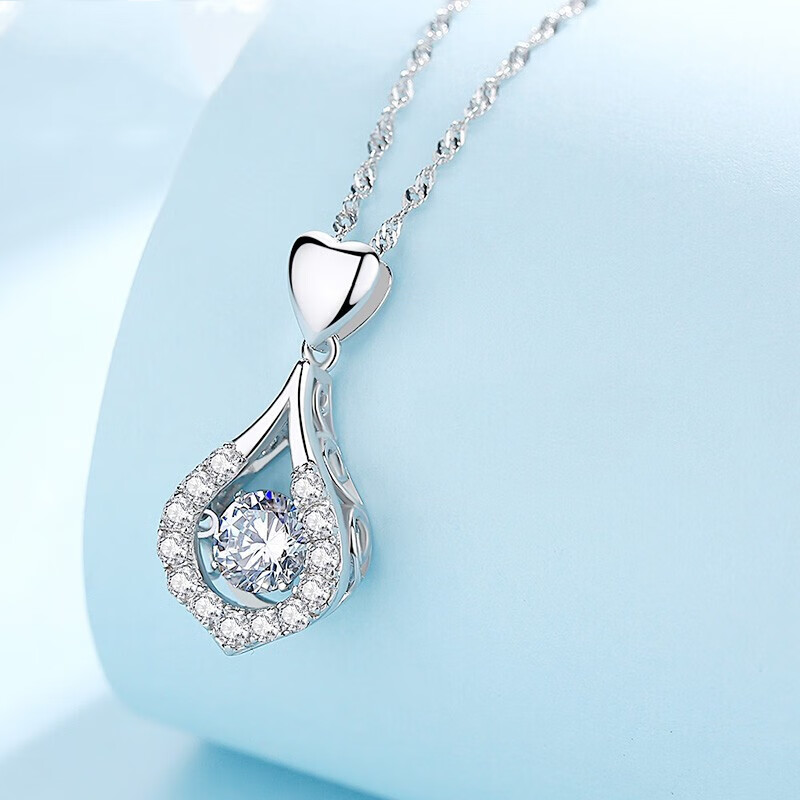 恋蕴 925纯银水滴吊坠