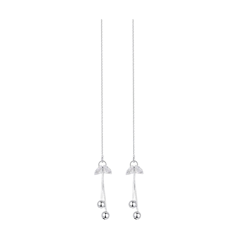 kasiyu 流苏镶钻 耳环