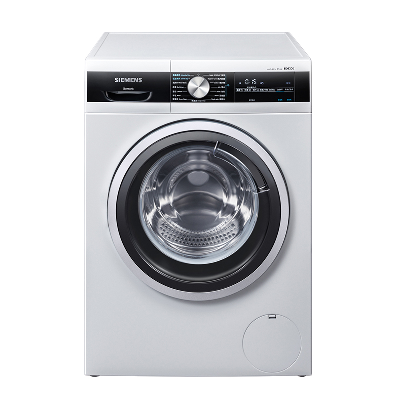 西门子热风除菌变频滚筒洗衣机