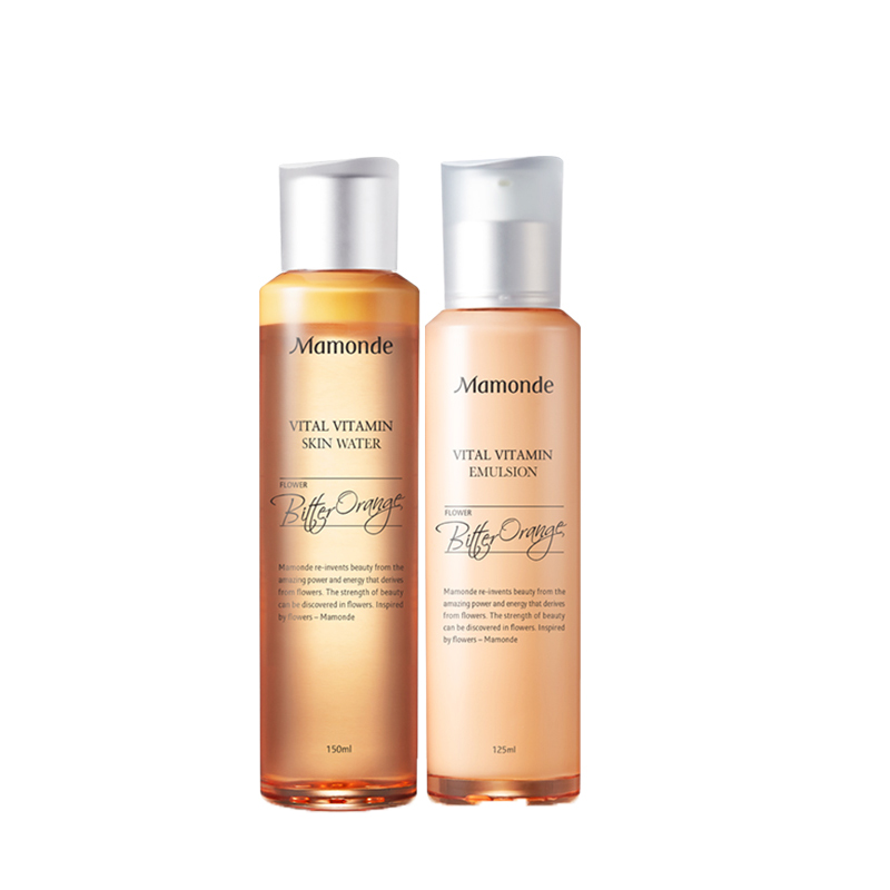 梦妆苦橙维他命生机鲜活水乳套装