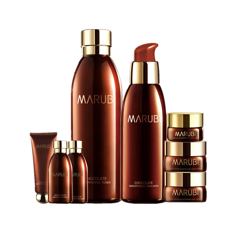 丸美 去细纹巧克力 护肤套装