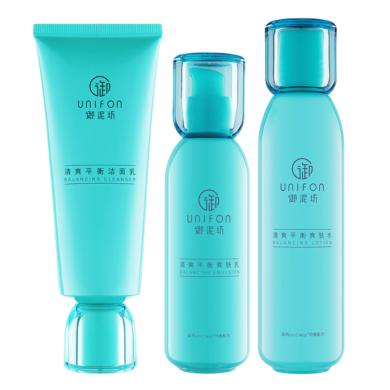 御泥坊 清爽净透护肤补水套装