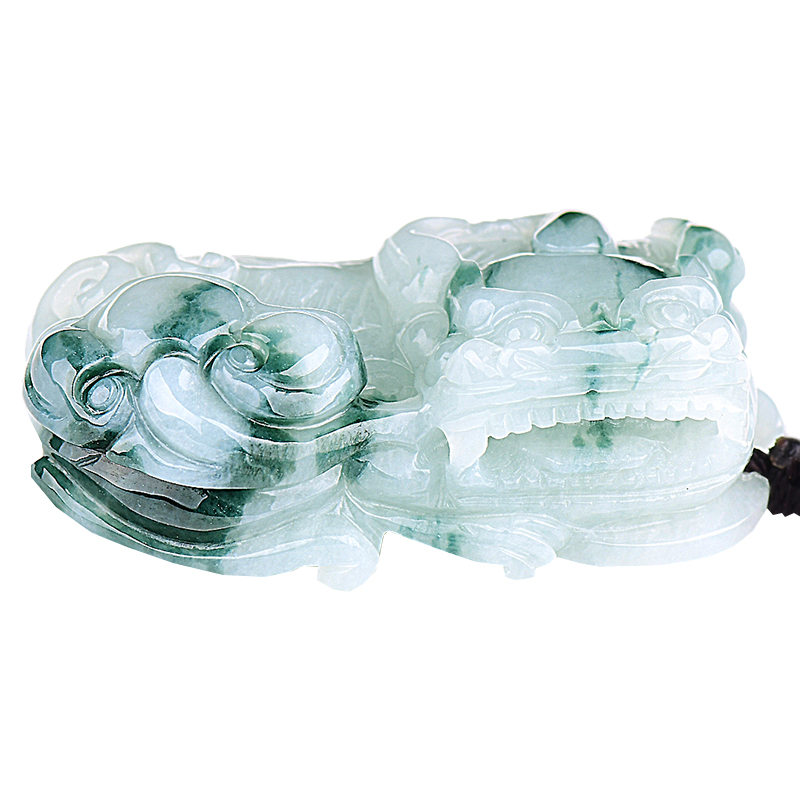 可玉可求青玉貔貅吊坠