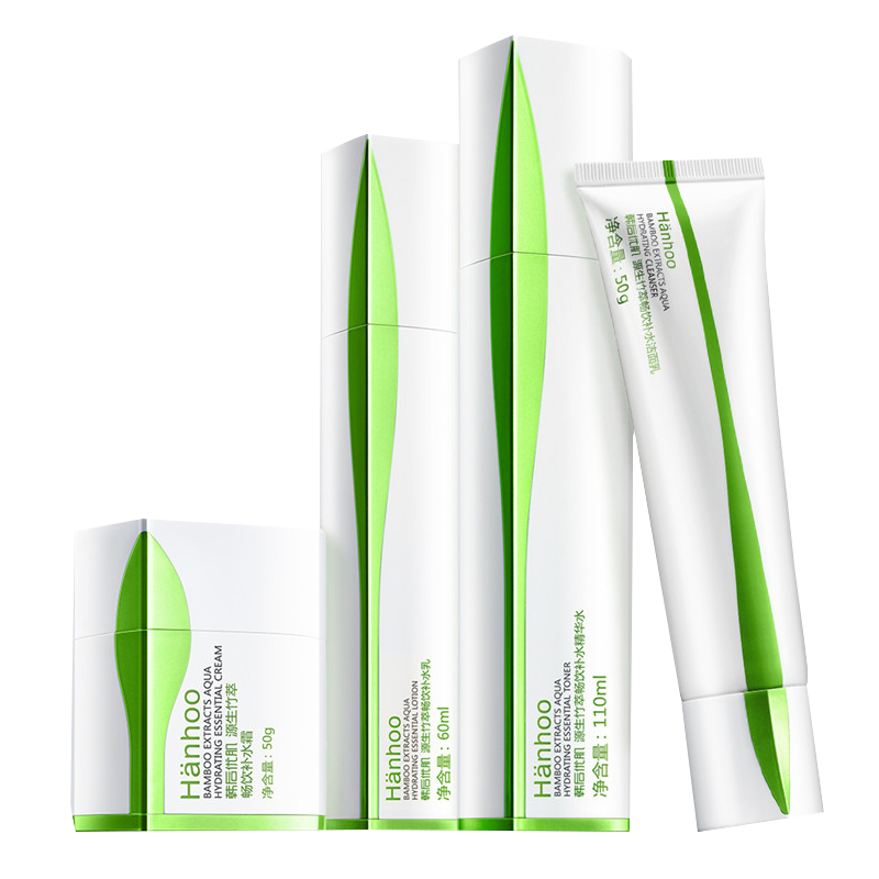 韩后 竹萃畅饮悦补水四件套