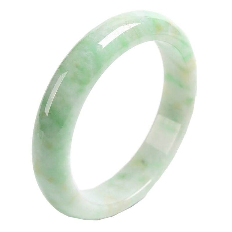 凤禧珠宝 黄绿翡翠玉手镯